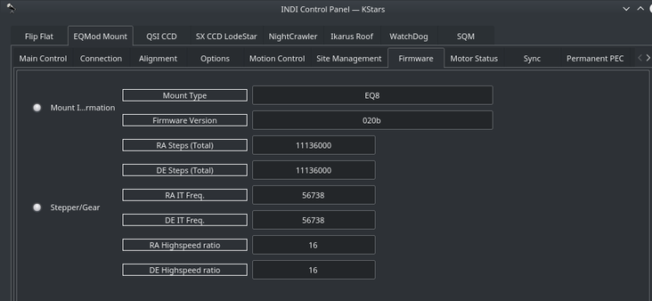 eqmod firmware